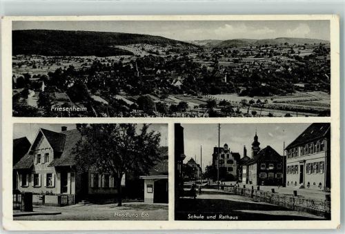 Friesenheim Landpost Schutterzell Handlung Erb Schule Rathaus
