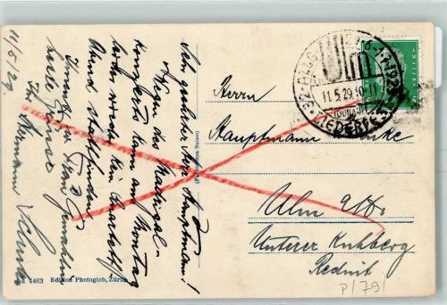 1929 32. Allgäuer Liederfest Ulm 11.5.29