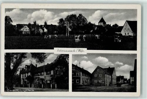 Petersaurach WK II Rinderweide Gauschulungsheim