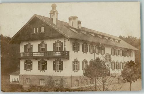 86938 W8913 Unterschondorf , Ammersee 1917 Foto AK Ort handschriftlich