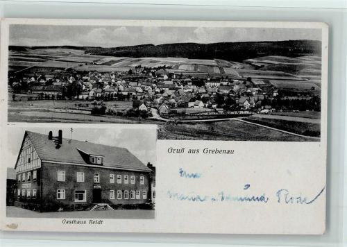Grebenau Gesamtansicht Gasthaus Reidt 2-Bildaufnahme