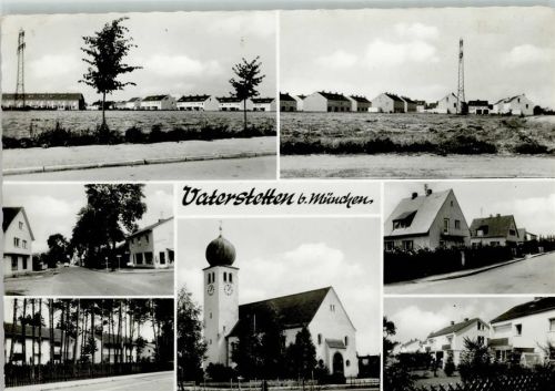 Vaterstetten Ortsansichten Mehrfachaufnahme