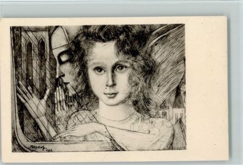Sign Toorop: Kind met de Harp von 1922