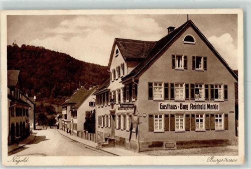 Nagold Gasthaus Burg Reinhold Merkle