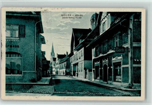 88239 W7988 Weiler im Allgäu Gebrauchsspuren Jakob-Huber-Straße