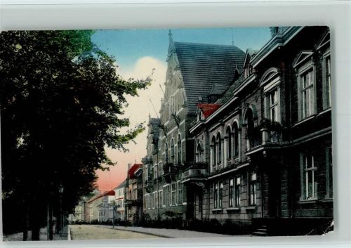 Mülhausen 1917 Lindenbühl mit Ständehaus AK