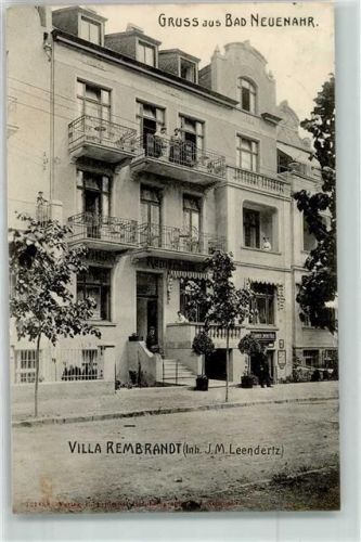 Bad Neuenahr 1908 Villa Rembrandt