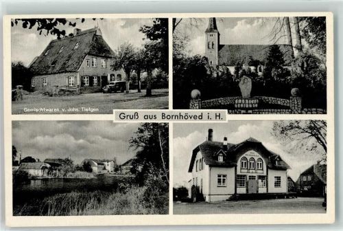 Bornhöved Gemischtwaren Tietgen Kirche Gruss Auto