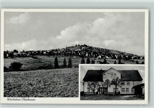 Ulrichstein Gesamtansicht Gasthaus zum Vogelsberg 2-Bildaufnahme