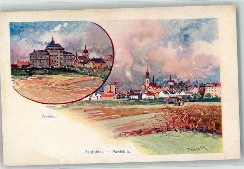 Pardubice sign. F. Kopallik