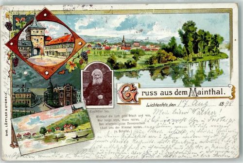 Lichtenfels 1898 Maintal Bamberger Tor