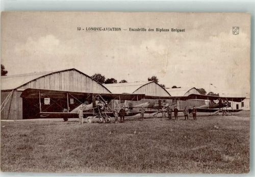 Longvic Escadrille des Biplans Breguet Flugzeug