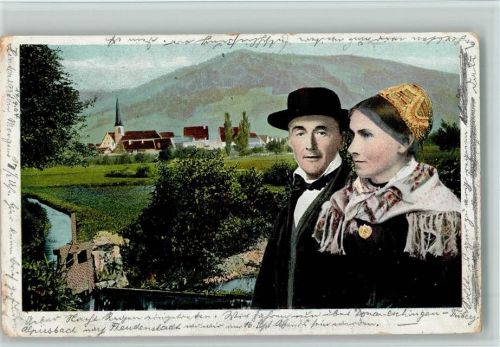 1904 Trachten aus dem Kinzigthal, AK