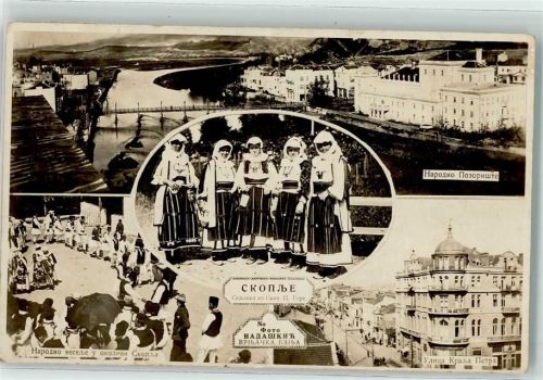 Tracht Frauen Brücke