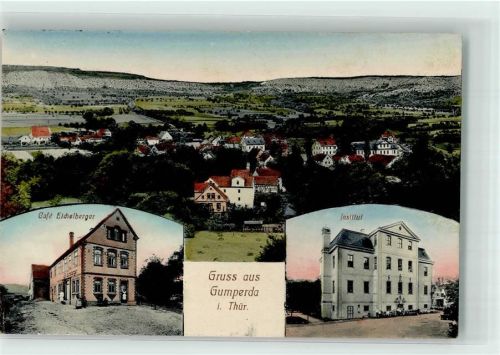 07768 O6901 Gumperda 1913 - Institut Cafe Eichelberger