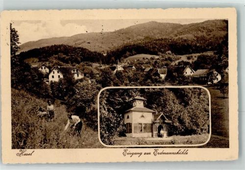 Hasel Eingang zur Erdmannshöhle