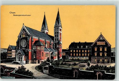 93413 W8490 Cham , Oberpf Gebrauchsspuren Redemptoristenkloster Atelier E. Felle