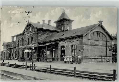 Remilly 1917 Bahnhof