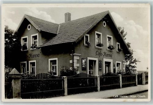 96328 W8643 Küps - Cafe Hanna Emailleschilder