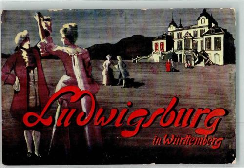 Ludwigsburg Menuett Plakatentwurf A. Braun
