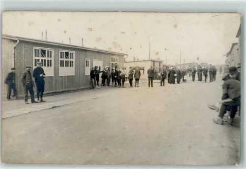 Holzminden 1916 Kriegsgefangenenlager Ort handschriftlich Steffisburg