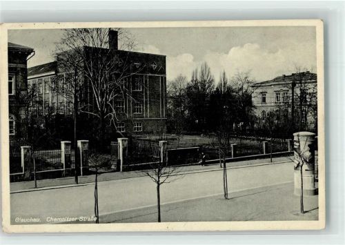 08371 O9610 Glauchau Foto AK Chemnitzer Straße