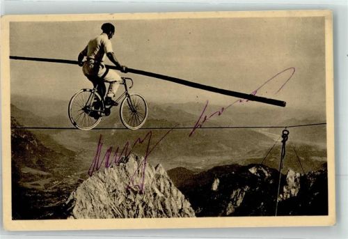 Harry Daves Hochseilakt auf der Zugspitze