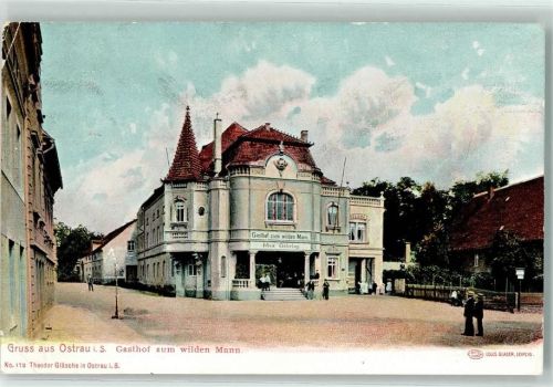 Ostrau Gasthaus zum wilden Mann