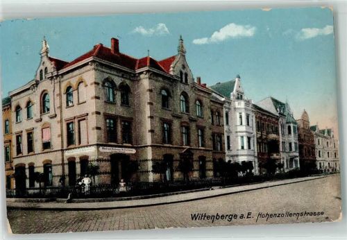 Wittenberge 1914 Hohenzollernstraße