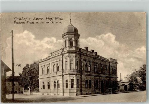 Wels 1948 Gasthaus zum österreichischen Hof