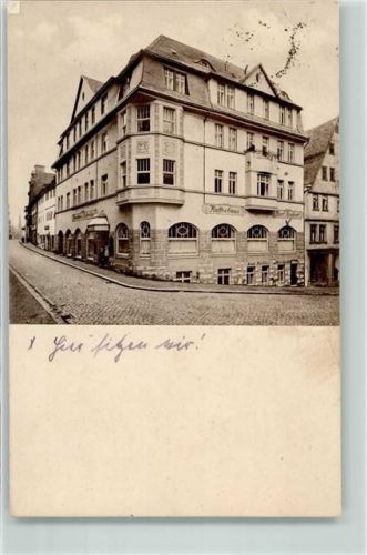 Pößneck Gasthaus Konditorei u. Kaffeehuas Karl Neubert