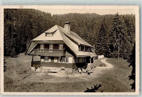 Multen 1939 DAF Erholungsheim "Haus Bergfried" Hakenkreuzfahne WK II