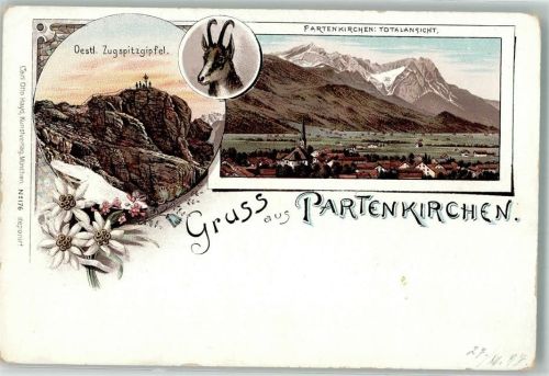 Partenkirchen Zugspitzgipfel Gämse