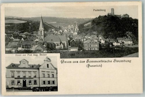 Stromberg 1906 Fustenburg Hotel zur Post
