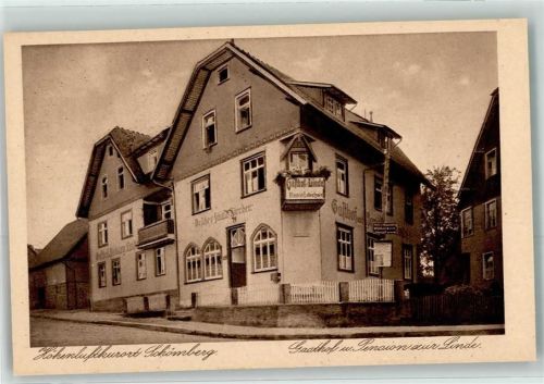 Schömberg Gasthaus Pension zur Linde