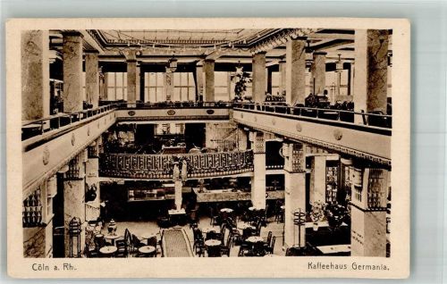 Köln Altstadt-Nord 103 Kaffeehaus Germania Innenansicht