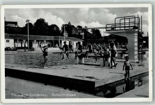 37235 W3436 Hessisch Lichtenau - Schwimmbad