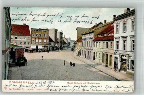 Sommerfeld Marktplatz Breitestrasse