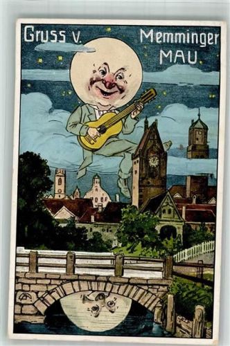 Memmingen 1939 Mond vermenschlicht Memminger Mau