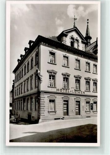 Meßkirch Hotel Löwen Emailleschild