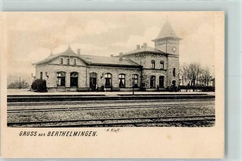 Berthelming Bahnhof Berthelmingen