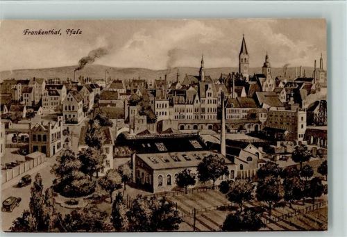 Frankenthal Qualmende Schornsteine, Verlag Josef Hepp AK
