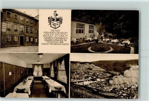 Traben-Trarbach Privat-Fremden-Pension Adolf Storck