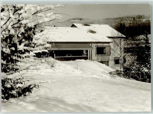 97688 W8730 Bad Kissingen FOTO KEINE AK Winter Ort handschriftlich