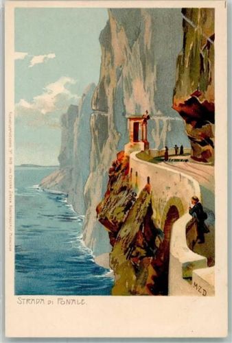 Riva del Garda 1900 Strada di Ponale Zieher, Ottmar Nr. 1479