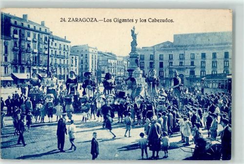Saragossa Zaragoza - Los gigantes y los Cabezudos