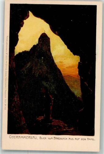 Oberammergau 1899 Kofel Zieher, Ottmar Nr. 2370