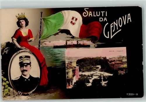 Genova Lacquasola Uniform Fahne