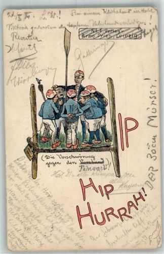 1913 Hip Hip Hurrah Die Verschwörung gegen den Fahrwart
