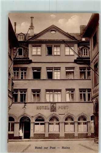 55116 W6500 Mainz a Rhein - Hotel Zur Post